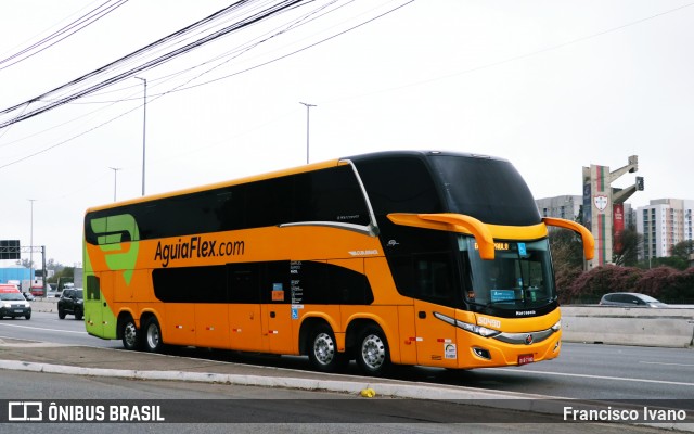 Viação Águia Branca 50490 na cidade de São Paulo, São Paulo, Brasil, por Francisco Ivano. Número da foto: #12247167.