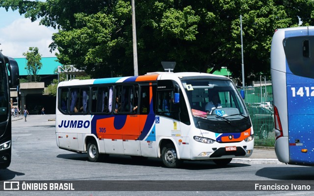 Jumbo Turismo 305 na cidade de São Paulo, São Paulo, Brasil, por Francisco Ivano. Número da foto: #12247169.