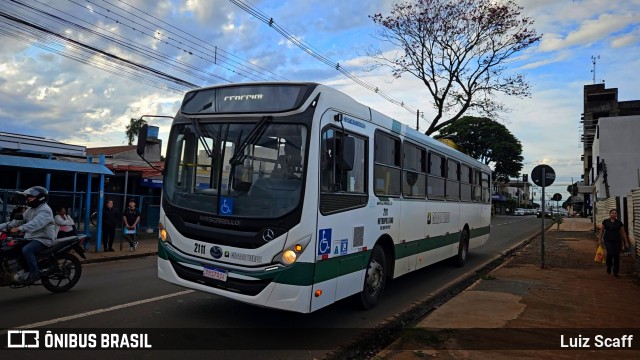 Cidade Verde Transporte Rodoviário 2111 na cidade de Sarandi, Paraná, Brasil, por Luiz Scaff. Número da foto: #12247699.