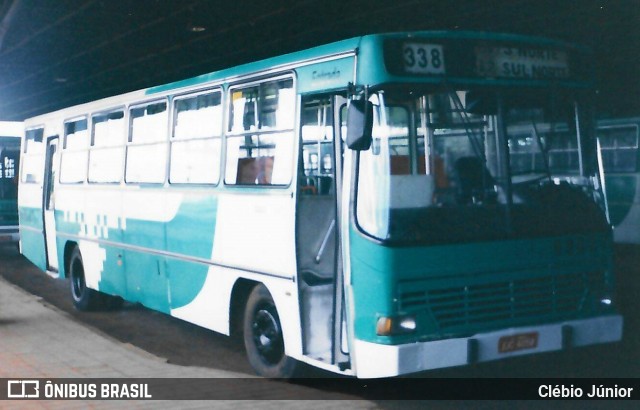 Viação Planeta 98027 na cidade de Ceilândia, Distrito Federal, Brasil, por Clébio Júnior. Número da foto: #12248900.