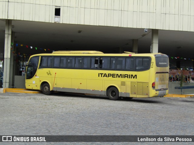 Viação Itapemirim 8543 na cidade de Caruaru, Pernambuco, Brasil, por Lenilson da Silva Pessoa. Número da foto: #12248630.