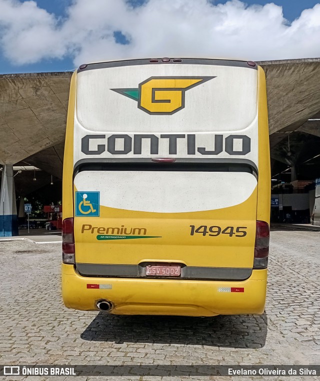 Empresa Gontijo de Transportes 14945 na cidade de Fortaleza, Ceará, Brasil, por Evelano Oliveira da Silva. Número da foto: #12247355.