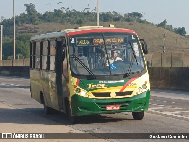 TREL - Transturismo Rei DC 6.040 na cidade de Duque de Caxias, Rio de Janeiro, Brasil, por Gustavo Coutinho. Número da foto: #12248227.