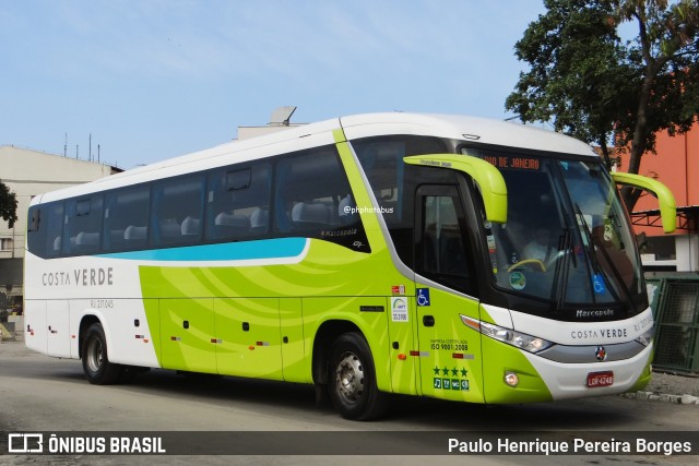 Costa Verde Transportes RJ 217.045 na cidade de Rio de Janeiro, Rio de Janeiro, Brasil, por Paulo Henrique Pereira Borges. Número da foto: #12248918.