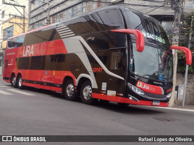 Lirabus 23107 na cidade de São Caetano do Sul, São Paulo, Brasil, por Rafael Lopes de Oliveira. Número da foto: #12247710.