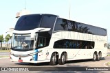 Auto Viação Catarinense 319303 na cidade de Florianópolis, Santa Catarina, Brasil, por Rainer Schumacher. Número da foto: #:id.