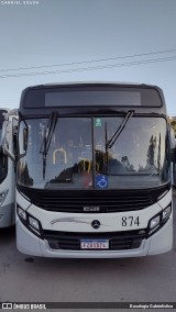 Auto Ônibus Moratense 874 na cidade de Francisco Morato, São Paulo, Brasil, por Busologia Gabrielística. Número da foto: #12247369.