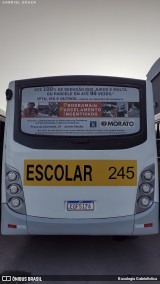 Auto Ônibus Moratense 245 na cidade de Francisco Morato, São Paulo, Brasil, por Busologia Gabrielística. Número da foto: #12247372.