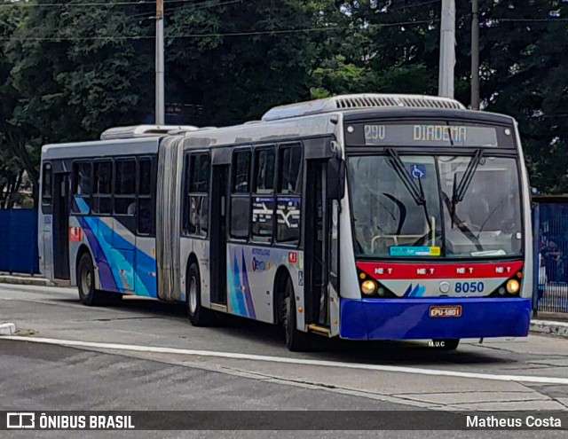 Next Mobilidade - ABC Sistema de Transporte 8050 na cidade de São Paulo, São Paulo, Brasil, por Matheus Costa. Número da foto: #12250858.