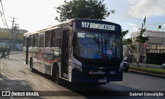 Viação Novacap B51627 na cidade de Rio de Janeiro, Rio de Janeiro, Brasil, por Gabriel Conceição. Número da foto: #12249858.