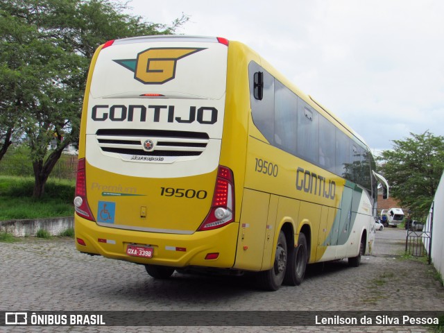 Empresa Gontijo de Transportes 19500 na cidade de Caruaru, Pernambuco, Brasil, por Lenilson da Silva Pessoa. Número da foto: #12251947.