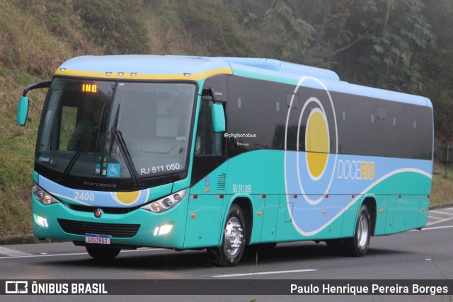 Doce Rio Fretamento e Turismo 2400 na cidade de Piraí, Rio de Janeiro, Brasil, por Paulo Henrique Pereira Borges. Número da foto: #12251617.