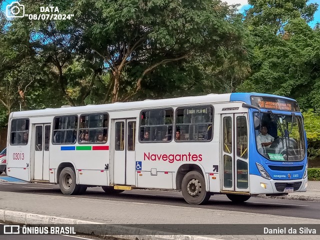 Consórcio Navegantes - 03 > Empresa de Transportes São Sebastião 03013 na cidade de João Pessoa, Paraíba, Brasil, por Daniel da Silva. Número da foto: #12249896.