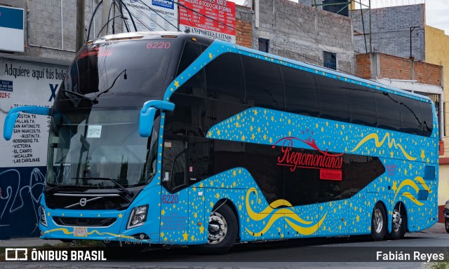 Autobuses Regiomontanos 6220 na cidade de Morelia, Michoacán, México, por Fabián Reyes. Número da foto: #12252570.