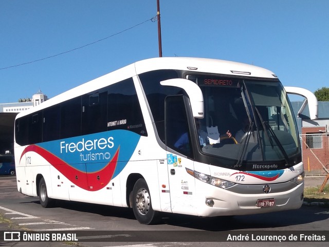 Expresso Frederes > Frederes Turismo 172 na cidade de Porto Alegre, Rio Grande do Sul, Brasil, por André Lourenço de Freitas. Número da foto: #12251161.