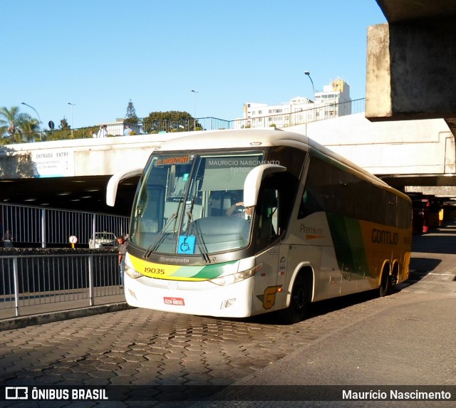 Empresa Gontijo de Transportes 19035 na cidade de Belo Horizonte, Minas Gerais, Brasil, por Maurício Nascimento. Número da foto: #12252332.