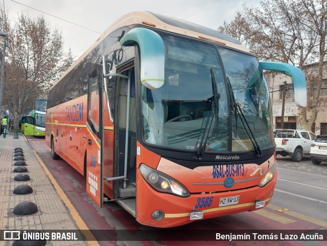 Tandem 3565 na cidade de Estación Central, Santiago, Metropolitana de Santiago, Chile, por Benjamín Tomás Lazo Acuña. Número da foto: #12252033.