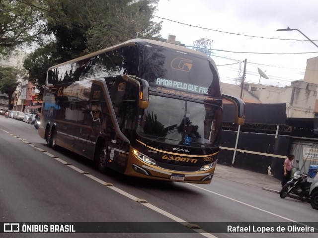 Auto Viação Gadotti 8020 na cidade de São Caetano do Sul, São Paulo, Brasil, por Rafael Lopes de Oliveira. Número da foto: #12251115.