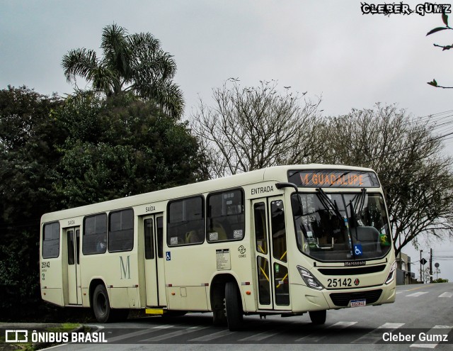 Viação Castelo Branco 25142 na cidade de Campina Grande do Sul, Paraná, Brasil, por Cleber Gumz. Número da foto: #12250477.