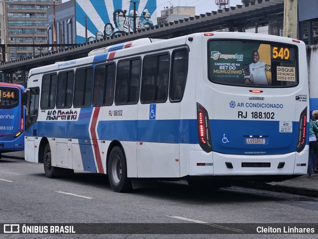 Viação Nossa Senhora da Penha RJ 188.102 na cidade de Nilópolis, Rio de Janeiro, Brasil, por Cleiton Linhares. Número da foto: #12250121.