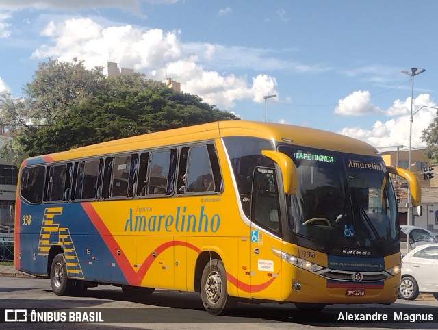 Expresso Amarelinho 338 na cidade de Sorocaba, São Paulo, Brasil, por Alexandre  Magnus. Número da foto: #12249675.