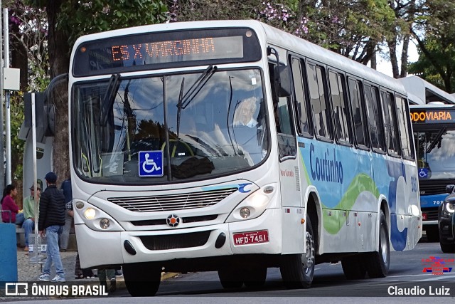 Empresa de Transportes Coutinho 5060 na cidade de Varginha, Minas Gerais, Brasil, por Claudio Luiz. Número da foto: #12252509.