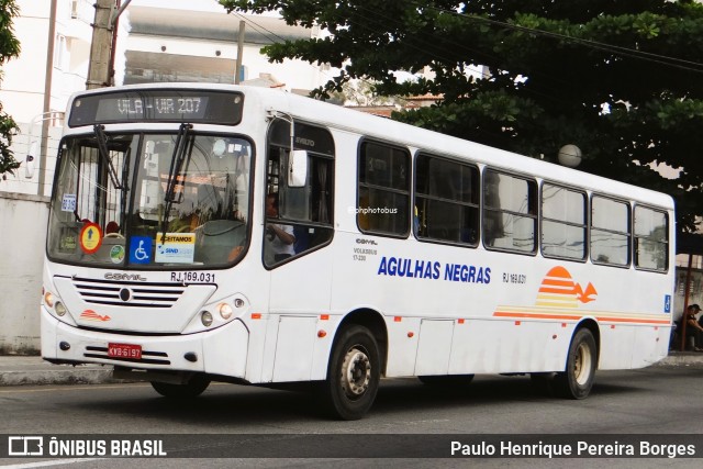 Viação Agulhas Negras RJ 169.031 na cidade de Volta Redonda, Rio de Janeiro, Brasil, por Paulo Henrique Pereira Borges. Número da foto: #12251548.