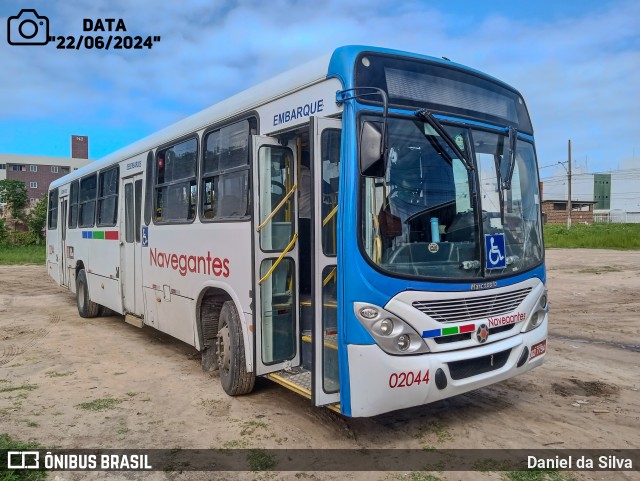 Consórcio Navegantes - 02 > Viação São Jorge > Transurb Transporte Urbano 02044 na cidade de João Pessoa, Paraíba, Brasil, por Daniel da Silva. Número da foto: #12249887.