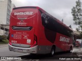 Viação Santa Cruz 35124 na cidade de São Caetano do Sul, São Paulo, Brasil, por Rafael Lopes de Oliveira. Número da foto: #12251128.