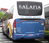 Saláfia Transportes 3070 na cidade de Aparecida, São Paulo, Brasil, por Isaias Ralen. Número da foto: #:id.