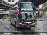 Transportes Única Petrópolis RJ 163.008 na cidade de Rio de Janeiro, Rio de Janeiro, Brasil, por Cleiton Linhares. Número da foto: #12250096.