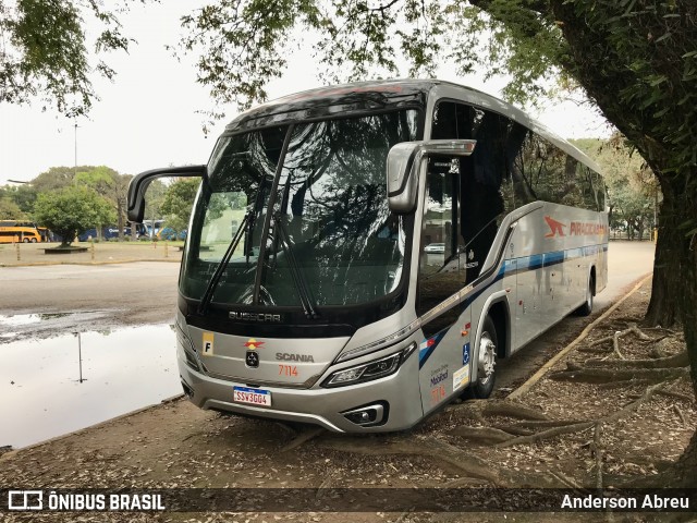 Viação Piracicabana 7114 na cidade de São Paulo, São Paulo, Brasil, por Anderson Abreu. Número da foto: #12254144.