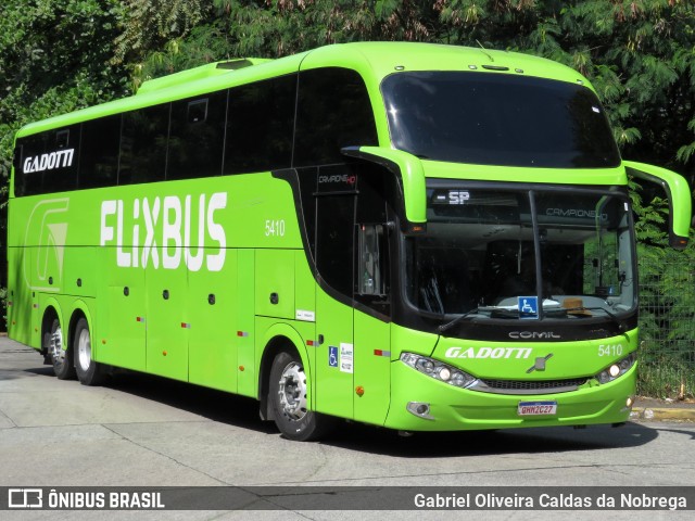 Auto Viação Gadotti 5410 na cidade de São Paulo, São Paulo, Brasil, por Gabriel Oliveira Caldas da Nobrega. Número da foto: #12254582.