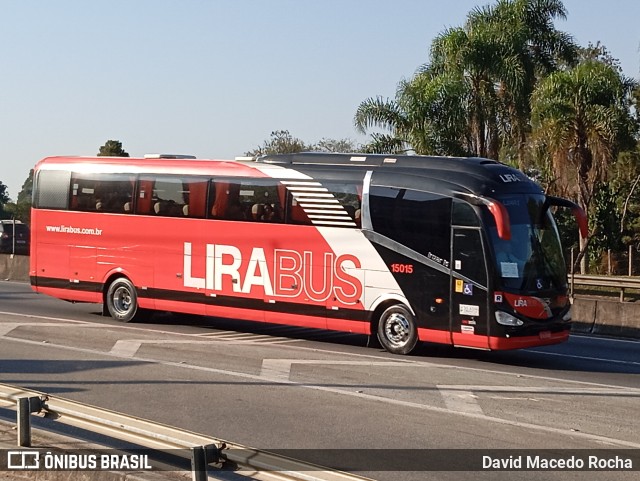 Lirabus 15015 na cidade de Cotia, São Paulo, Brasil, por David Macedo Rocha. Número da foto: #12253279.