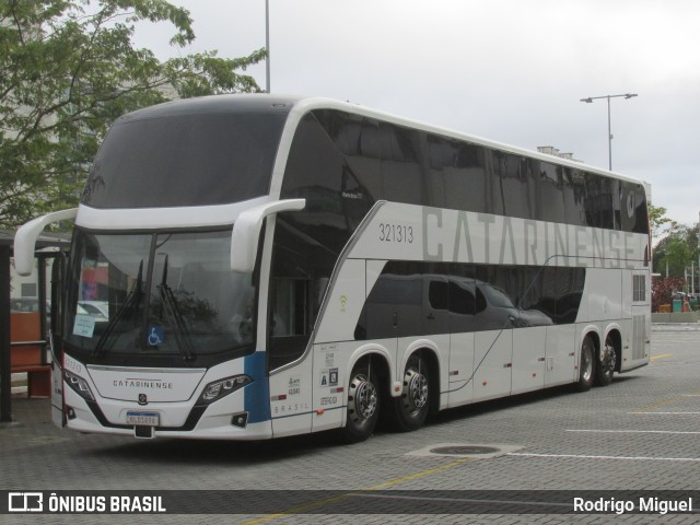 Auto Viação Catarinense 321313 na cidade de Rio de Janeiro, Rio de Janeiro, Brasil, por Rodrigo Miguel. Número da foto: #12255204.