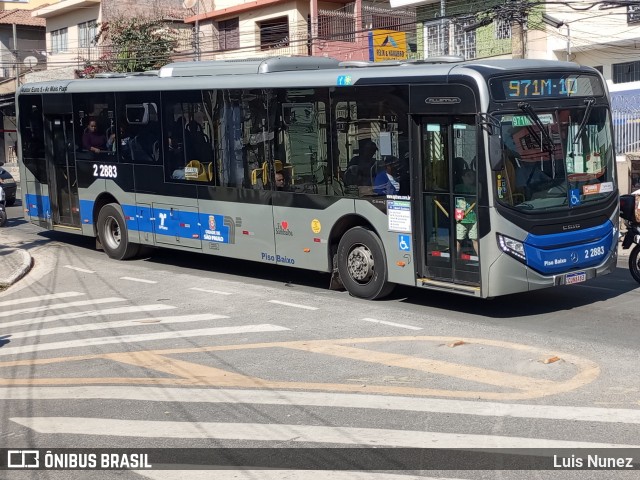 Sambaíba Transportes Urbanos 2 2883 na cidade de São Paulo, São Paulo, Brasil, por Luis Nunez. Número da foto: #12253702.