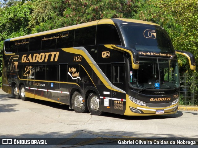 Auto Viação Gadotti 7120 na cidade de São Paulo, São Paulo, Brasil, por Gabriel Oliveira Caldas da Nobrega. Número da foto: #12254615.