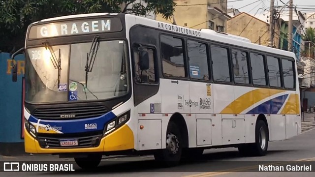 Auto Viação Três Amigos B44563 na cidade de Rio de Janeiro, Rio de Janeiro, Brasil, por Nathan Gabriel. Número da foto: #12252817.