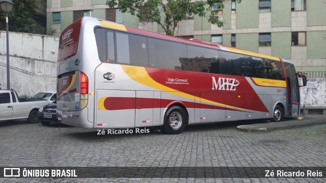 MHZ Rio Ônibus de Turismo 2021 na cidade de Petrópolis, Rio de Janeiro, Brasil, por Zé Ricardo Reis. Número da foto: #12253509.