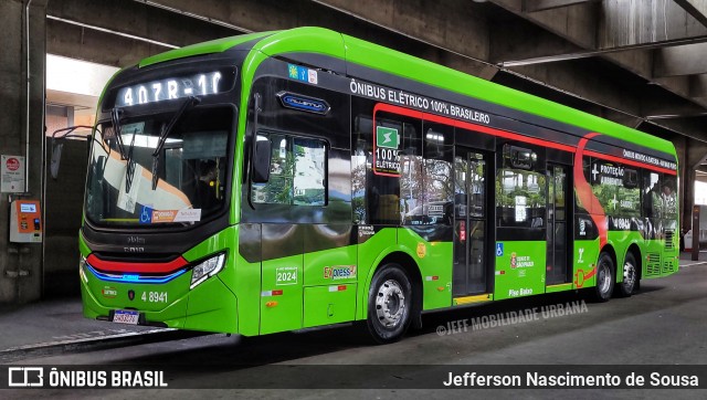 Express Transportes Urbanos Ltda 4 8941 na cidade de São Paulo, São Paulo, Brasil, por Jefferson Nascimento. Número da foto: #12252821.