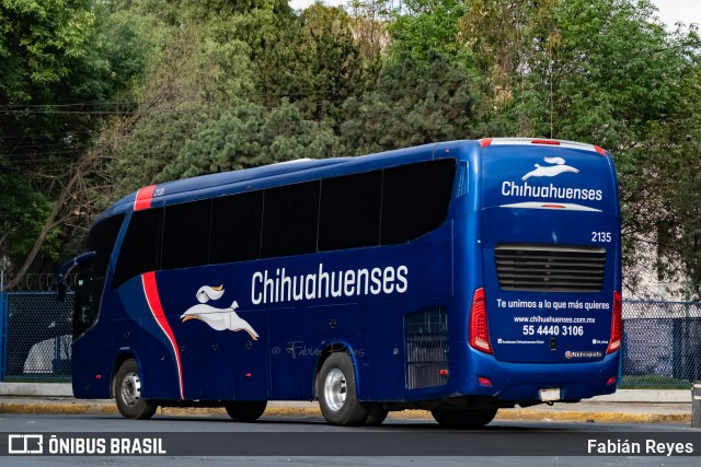 Transportes Chihuahuenses 2135 na cidade de Gustavo A. Madero, Ciudad de México, México, por Fabián Reyes. Número da foto: #12252624.