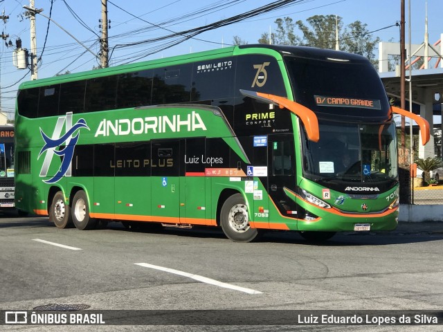 Empresa de Transportes Andorinha 7053 na cidade de Resende, Rio de Janeiro, Brasil, por Luiz Eduardo Lopes da Silva. Número da foto: #12253077.