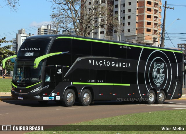 Viação Garcia 98010 na cidade de Toledo, Paraná, Brasil, por Vitor Mello. Número da foto: #12254781.