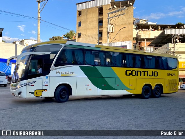 Empresa Gontijo de Transportes 19475 na cidade de Manhuaçu, Minas Gerais, Brasil, por Paulo Eller. Número da foto: #12254387.