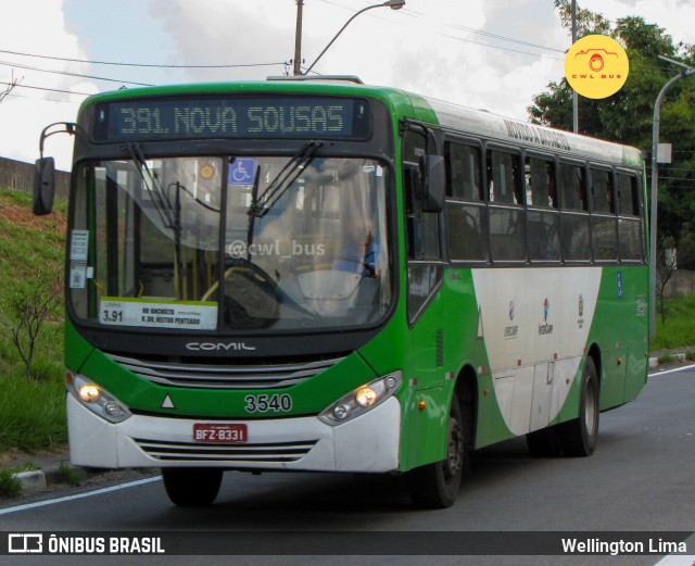 Padova Coletivos 3540 na cidade de Campinas, São Paulo, Brasil, por Wellington Lima. Número da foto: #12255277.