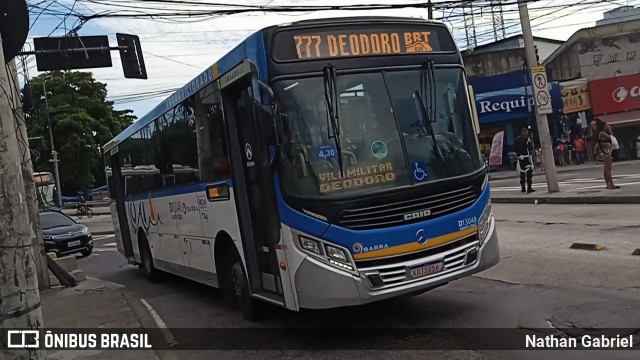 Transportes Barra D13048 na cidade de Rio de Janeiro, Rio de Janeiro, Brasil, por Nathan Gabriel. Número da foto: #12252818.