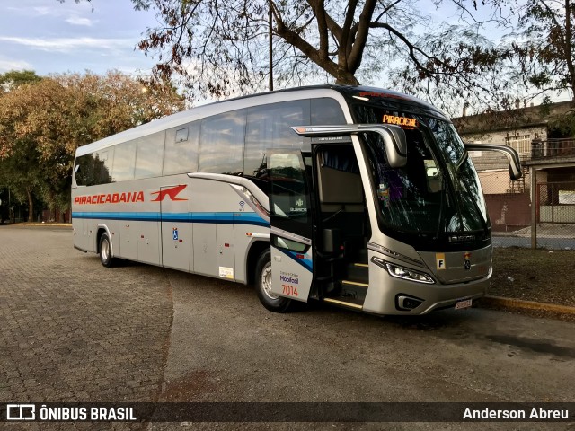 Viação Piracicabana 7014 na cidade de São Paulo, São Paulo, Brasil, por Anderson Abreu. Número da foto: #12254133.