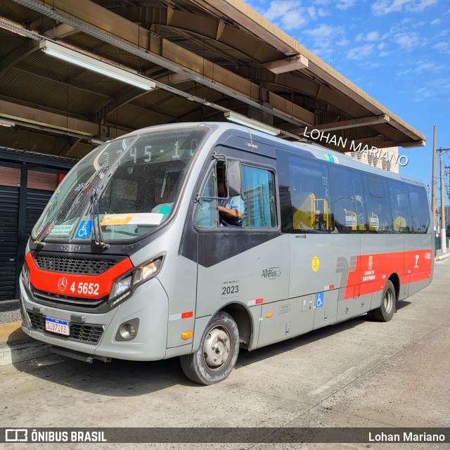 Allibus Transportes 4 5652 na cidade de São Paulo, São Paulo, Brasil, por Lohan Mariano. Número da foto: #12254318.