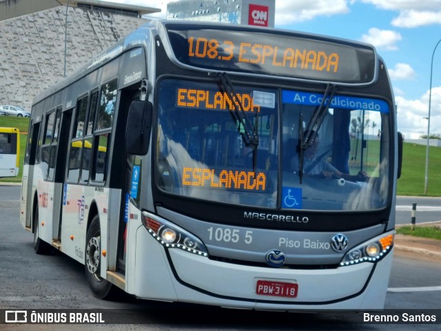 TCB - Sociedade de Transportes Coletivos de Brasília 1085 5 na cidade de Brasília, Distrito Federal, Brasil, por Brenno Santos. Número da foto: #12255290.
