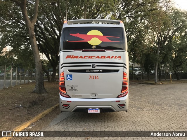 Viação Piracicabana 7014 na cidade de São Paulo, São Paulo, Brasil, por Anderson Abreu. Número da foto: #12254099.